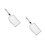 2Pièces Ramasse Litière Chat Métal Fine Argent Pour 6
