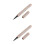 2Pièces Crayon Eyeliner Longue Tenue Résistant À L'eau 8