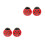 2Paires Boucles D'oreilles En Pour Mode 7