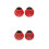2Paires Boucles D'oreilles En Pour Mode 5