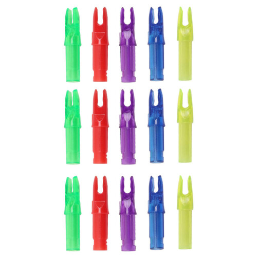 30Pièces Embouts Nocks Couleurs Variées Accessoires Flèches