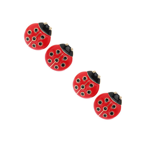 2Paires Boucles D'oreilles En Pour Mode 2