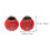 2Paires Boucles D'oreilles En Pour Mode 10