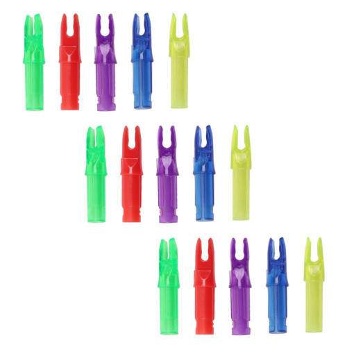 30Pièces Embouts Nocks Couleurs Variées Accessoires Flèches 1