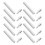 100Pièces Vis Entretoise Photo Aluminium Argent Durable Décor 1