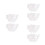 6Pièces Barbes Costume Père Blanches Polyester Pour Fêtes 8