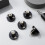 4Ensembles Bases Pour Ampoules E10 Noir Kit Pour Expériences 3