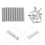 100Pièces Vis Entretoise Photo Aluminium Argent Durable Décor 11