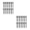 100Pièces Brosse Et Sourcils Noir Portable Usage 5