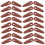 600Pièces Accessoires De Fixation Plastique Marron Pour Cadres DIY 1
