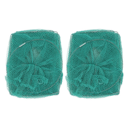 4Pièces Filets Pièges De Pliables Nylon Vert Pour Crustacés 1