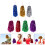 84Pièces Pom Poms Main Colorés Pour Cheerleading 11