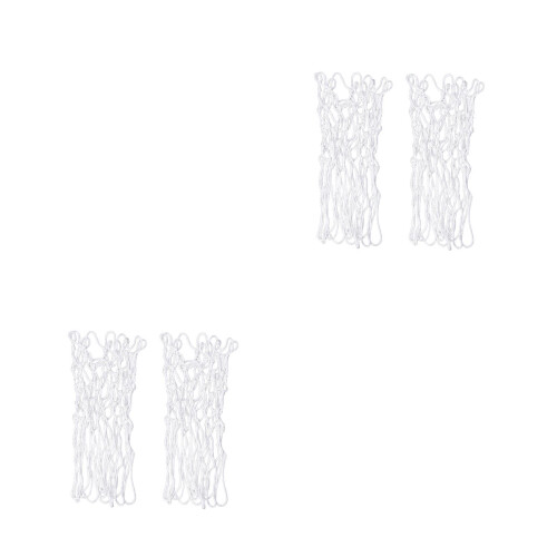 4Pièces Filet Basketball Nylon Durable Compétition 1