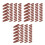 600Pièces Accessoires De Fixation Plastique Marron Pour Cadres DIY 5