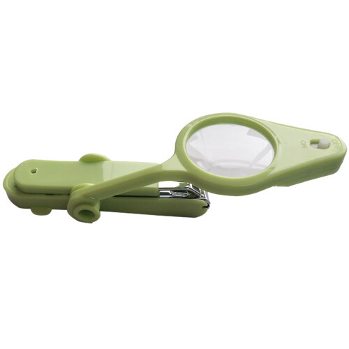 Coupe-Ongles Bébé Vert Avec Loupe Pour Ongles 1
