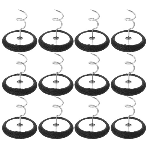 200Pcs Universal Bed Sheet Holder Clips Black for Stable Sheet Fixing