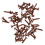 600Pièces Clous Décoratifs Mini Brads Marron Pour Bricolage 9