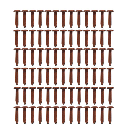 600Pièces Clous Décoratifs Mini Brads Marron Pour Bricolage