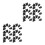 60Pcs Black Decorative Heart Pushpins Irregular Design for Cork Boards 3