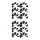60Pcs Black Decorative Heart Pushpins Irregular Design for Cork Boards 7