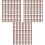 600Pièces Clous Décoratifs Mini Brads Marron Pour Bricolage 3