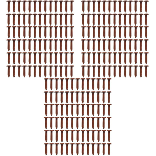 600Pièces Clous Décoratifs Mini Brads Marron Pour Bricolage 2