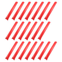 20Pcs Inflatable Loud Cheer Sticks Pe Team Spirit Gear Red