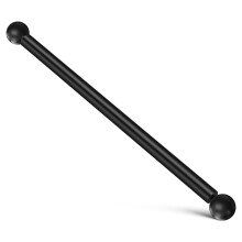 5Pcs Sleek Black Aluminium Lamp Post Arm Handle for Home and Garden