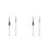 4Pièces Nail Art ABS Assorties Pratiques DIY 4