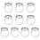 20Pièces Base Anneau Acier Argent Ajustable Crafting DIY 2