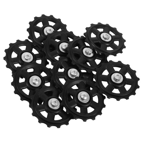 50Pièces Poulie À Roulement Scellé Noir 1