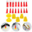 66Pièces Kit D'embouts De Calfeutrage Inox Caoutchouc Multiusage 10