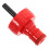 Red Plastic Carbonation Cap with Lock for Soda and Beer Brewing 1