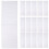 200Pièces Films Rétractables Transparente PVC Pour Soigné 2