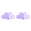 2Pièces Règle Silicone Violet Multifonction Pour Tétons Bébé 5