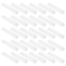 120Pcs Clear PVC Clock Hands Storage Box for Wall Clock Pointer Shield