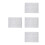 4Pcs Mini Refrigerator Mats Rubber PU Nonslip Drip Tray for Home Use 10