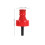 Red Plastic Carbonation Cap with Lock for Soda and Beer Brewing 2