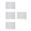 4Pcs Mini Refrigerator Mats Rubber PU Nonslip Drip Tray for Home Use 5