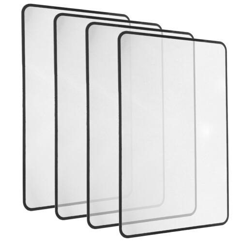 12Pcs Black PVC Full Page Magnifier Sheets for Reading Portable Use 1