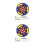 2Ensembles Jeu De Lancer Balles Flanelle Enfants 3
