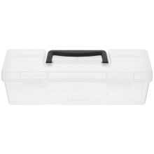 2Pièces Boîte De Rangement Claire Pour