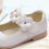 3Paires Chaussures Enfants Blanches Design Stylé Semelle Résistante 11