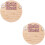 2Pièces Tableaux Annonce En Bois Violet Pour Bébé 8