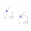 4Pièces Présentoir Action Figurine Violet Plastique Accessoires 5