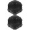 2Pièces Capuchon Réservoir ABS Sceau Étanche Noir 6