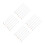 24Pcs Multipurpose White Wood Pencils for Sewing Fabric Ceramic 8