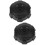 2Pièces Capuchon Réservoir ABS Sceau Étanche Noir 8