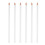 24Pcs Multipurpose White Wood Pencils for Sewing Fabric Ceramic 3
