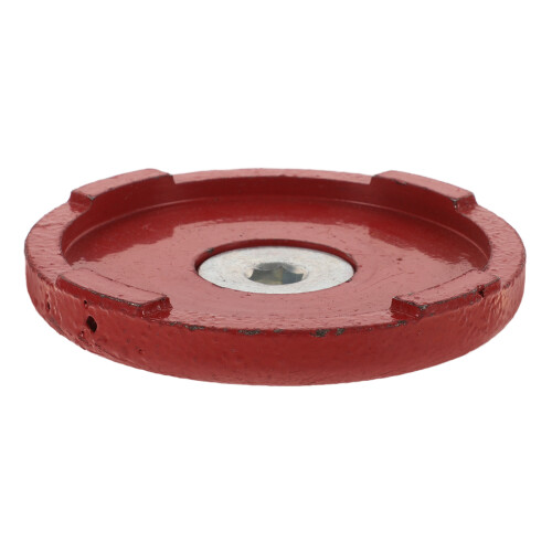 4Pcs Durable Steel Hydraulic Jack Pads Red Floor Jack Support Pad 1